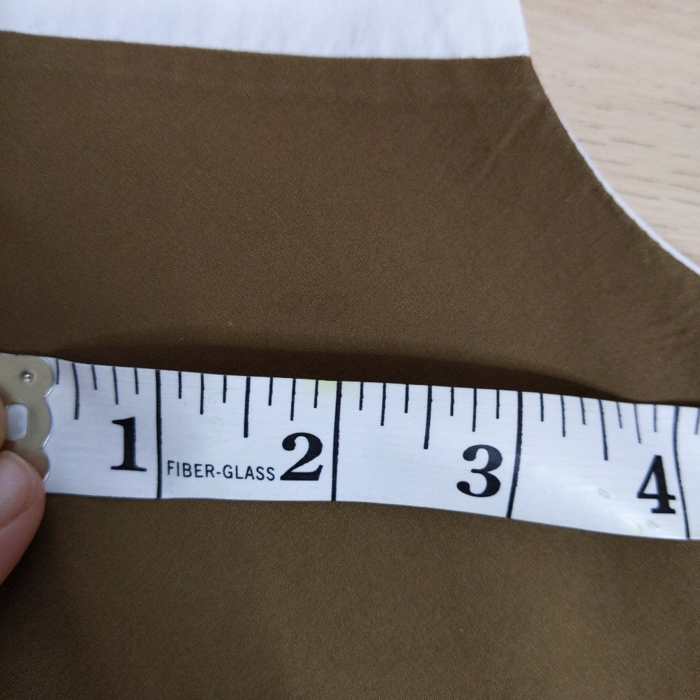 Trademark Dress 4 Coperta Stripe White Brown - Picture 6 of 8